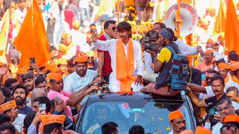 Mumbai Maratha Quota Protest