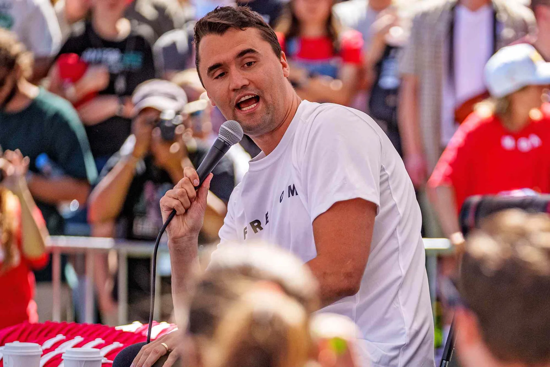 Charlie Kirk Assassinated at Utah Valley...