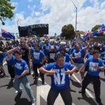 Haka Protest